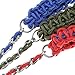 SENYEPETS Dog leash chain - Anti Bite Training Chain Rope Leads for Big Dogs Black L