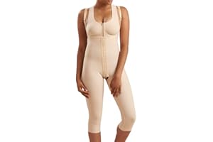 MARENA SFBHM Stage 1 Post-surgical Compression Girdle with High-Back & Front Closure – Adjustable Mid-Calf Length