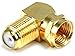 Monoprice 106775 F Type Right Angle Female to Male Adapter, Gold Plated primary