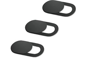 3 Pack Webcam Cover Ultra-Thin Slide Privacy Protector Camera Cover for Laptop Phone, Protect Your Privacy and Security, Stro