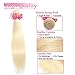 613 Blonde Unprocessed Brazilian Silk Straight Virgin Hair Bundles MS LOVE 8A High Quality Honey Blonde 100% Human Hair Extensions(1 Bundle 10Inch)