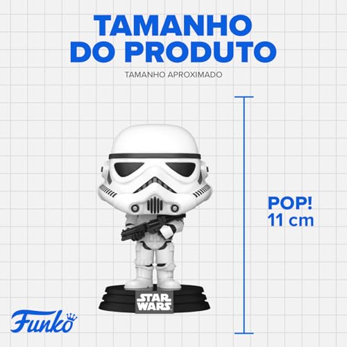 Candide, Boneco, Funko POP! Stormtrooper, Star Wars Episódio IV - 11 cm