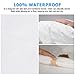 Adoric Life Premium Mattress Protector King Size, 100% Waterproof Mattress Cover with Cotton Terry Surface, Dust Mite Proof, Vinyl-free and Breathable