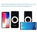 Qi Wireless Charger with Portable Charger 2 in 1 MOPO High Capacity 12000mAh Portable Power Bank Charger External Battery Pack For iPhone 8 8 Plus iPhone X Samsung Galaxy S8 S8+ Note 8 and More(Black)