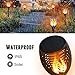 Ambaret Solar Lights, Flickering Flames Solar Torch Lights Outdoor Waterproof Decoration Lights Dusk to Dawn Auto On/Off Security Flame Torch Lights for Yard Garden (4 Pack)