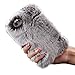 iPhone 6S Plus Case, iPhone 6 Plus Case, Lookatool Warm Fluffy Villi Fur Plush Wool Bling Case Cover Skin For iPhone 6S Plus or iPhone 6 Plus (Gray)