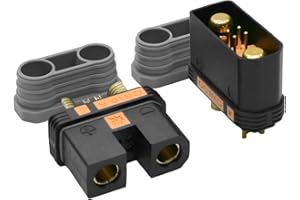 180A QS10-S Anti-spark Connector (1 PACK) With 4Pin Signal Application for E-bike ATV RV Winches Lifts Motors Battery Quick C