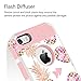 iPhone SE Case iPhone 5S Case iPhone 5 Case GUAGUA Pink Pineapple Women Girls Slim Dual Layer Hybrid Hard PC Soft Bumper Glossy Cover Shockproof Protective Phone Cases for iPhone SE 5S 5,Rose Gold
