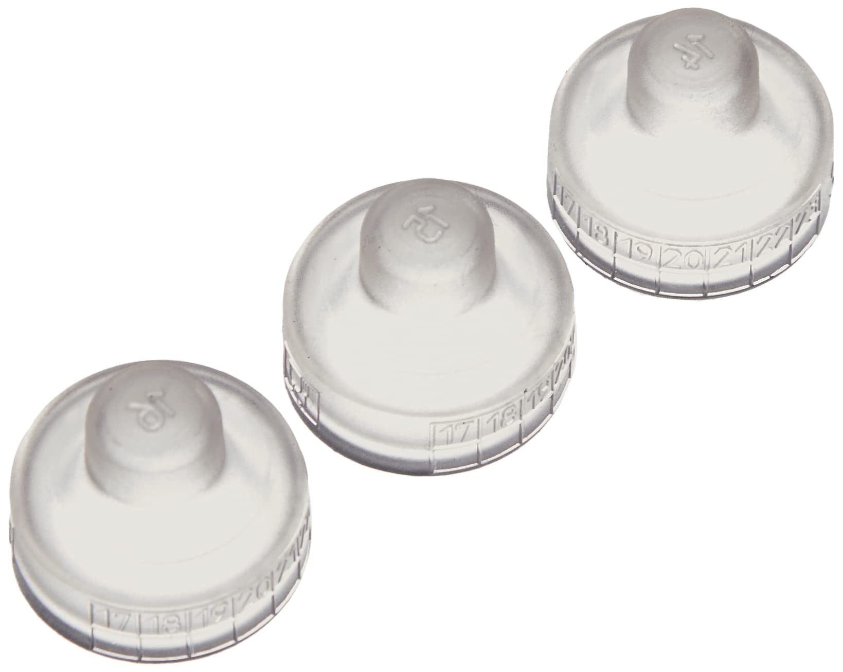 Silit Spare Part Aroma Sealing Cap, Transparent, 3-Piece