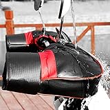 FOLCONROAD Fleece Lined Motorcycle Bar Muff Gloves Handlebar Warmer Winter Motorcycle Scooter Bike Gloves Material Hand Muffs