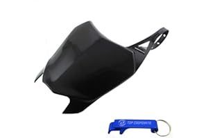 TC-Motor Black Front Number Plate Plastic for Honda CRF110F 2013-2017 CRF125F 2014-2017