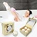 BestFire Bath Bombs, Handmade Essential Oil Bathtub Bubble Fizzies Rose Lavender Green Tea Dry Skin Moisturized Spa Gift Set for Women Girls Kids