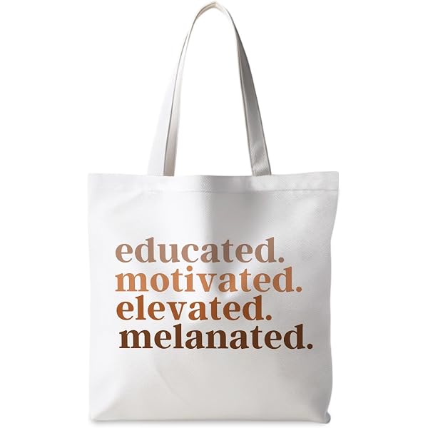 WAITPI Western Desert Cactus Canvas Tote Bag - Reusable, 15.8x15 Inches, Black Aesthetic Cowgirl Tote