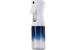VIGOR PATH Continuous Water Mister Spray Bottle for Hair - Continuous Spray Nano Fine Mist Sprayer - Empty Spray Bottle - Reusable Beauty Spray Bottle - Cleaning, Hairstyling & Plants - 5oz/150ml (Gradient Blue)