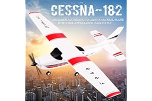 Park10 Toys New F949 3Ch RC Airplane Fixed Wing Plane Outdoor Toys with 2.4G Transmitter, Extra Battery and Propeller