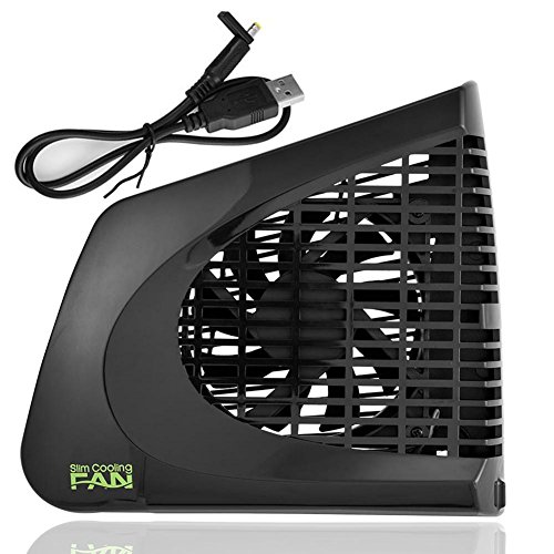 Richer-R Mini Cooling Fan Cooler, Cooling Fan Side Heat Exhauster USB Cooler for Microsoft Xbox 360 Slim Console - Thumbnail 6