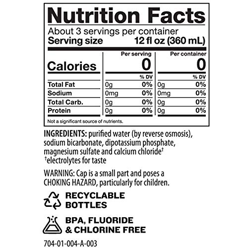 ESSENTIA WATER, 9.5 PH, 1 LITER BOTTLE