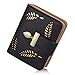 Women's Short Leather Card Holder Purse Zipper Buckle Elegant Clutch Wallet