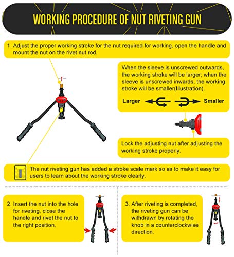 2 Rivet+Gun+Tool+effortless+operation