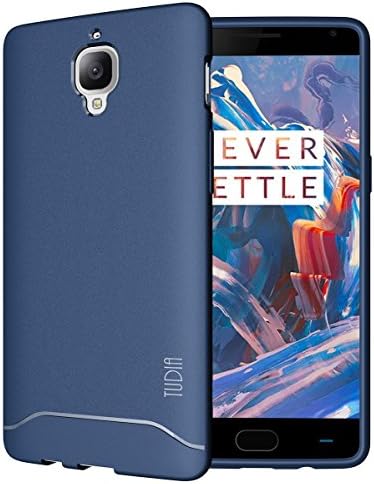 OnePlus 3T / OnePlus 3 Case, TUDIA Full-Matte Lightweight [Arch] TPU Bumper Shock Absorption Case for OnePlus 3T, OnePlus 3 (Blue)