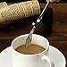 Zicome Set of 10 Honey Spoons, Stainless Steel, 7-Inch Long