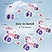 EWOKI Baby Walker Balance Bikes Bicycle Toy for Children 10-24 Months，Outdoor Toddler Bike for1 Year Old Boys Girls No Pedal Infant 4 Wheels First Birthday Gift(Pink)thumb 4