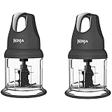 Ninja Food Chopper Express Chop with 200-Watt, 16-Ounce Bowl for Mincing, Chopping, Grinding, Blending and Meal Prep (NJ110GR