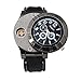 Lookatool Windproof Casual Military Quartz Watch USB Cigarette Cigar Flameless Lighter