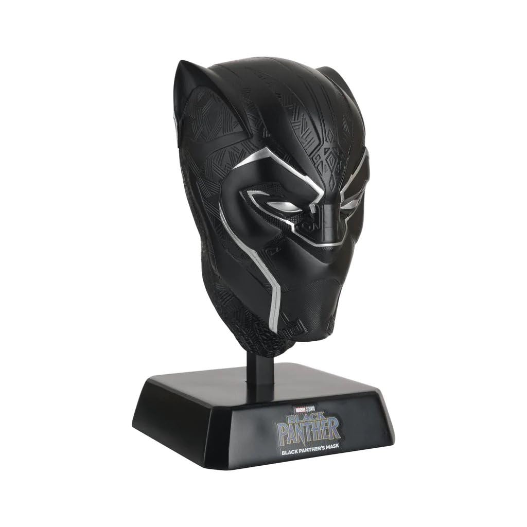 Marvel - Black Panther’s Mask Replica Movie Museum Collection by Eaglemoss Collections,One Size,MARUK005