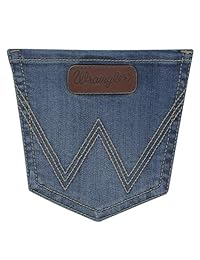 Wrangler Jean de cintura media para dama, novio Jean