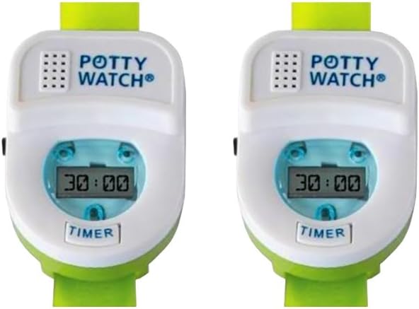 Potty Watch Potty Training Timer, 2 Pack - Green
