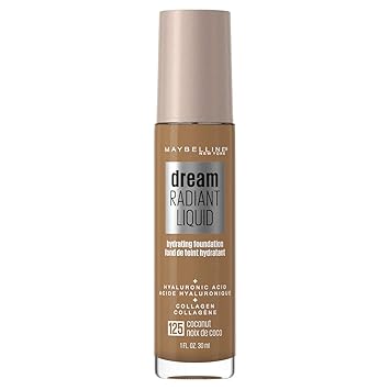 dream radiant liquid medium coverage hydrating foundation