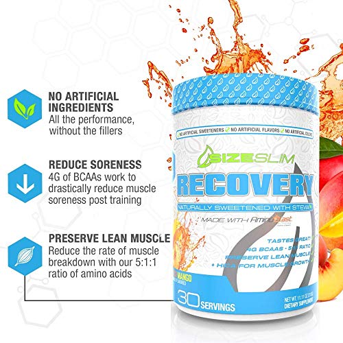 image for SizeSlim Stevia Recovery Peach Mango-Diabetic Friendly, Naturally Flav