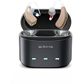 Hearing Aids for Seniors Rechargeable 24H Battery | Design DSP Noise Reduction OTC Hearing Aids for Mild to Moderate Hearing Loss Easy Volume Control Not Amplifiers
