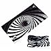 Multifunctional Stretchable Sport & Casual Headwear, Headband Scarf Bandanna Headwrap Mask Neckwarmer & More 12-in-1, 6PC.New Black Series