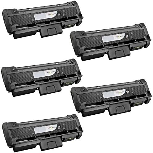5-Pack Compatible MLT-D116L High Yield Toner For Samsung 116L SL-M2625D, SL-M2825DW, SL-M2875FD, SL-M2875FW