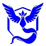 Team Mystic Pokemon Vinyl Decal Sticker|Cars Trucks Vans Walls Laptops|BLUE|5.5 In|KCD632