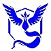 Team Mystic Pokemon Vinyl Decal Sticker|Cars Trucks Vans Walls Laptops|BLUE|5.5 In|KCD632