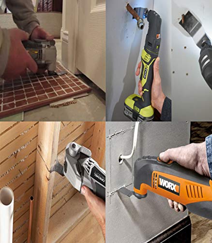 image for Oscillating Multi Tool Blades for Wood, Metal and Plastic – 22 Piece