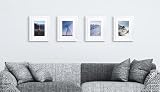 Scholar Tree White 10x8 Photo Frames Set of 4 Wooden MDF Frames view 2