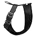 Gooby Comfort X Head In Harness - Black, Medium - No Pull Small Dog Harness Patented Choke-Free X Frame - Perfect on the Go Dog Harness for Medium Dogs No Pull or Small Dogs for Indoor and Outdoor Use