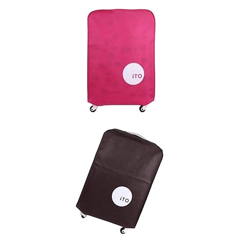 Homyl 2 Packs Travel Luggage Cover, Suitcase Protector Bag Fits for 29 Inch/30 Inch Baggage