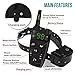 [NEW 2018] Dog Training Collar with Remote | Long Range up to 1600 ft, Shock/Vibration Control, Rechargeable & IPX7 Waterproof | E-Collar Training for Small, Medium and Large Dogs, Breeds (1 Dog)