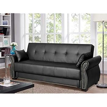 Amazon Com Serta Active 3 Seat Convertible Sofa With Storage