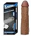 UEE 9.7 Inch 70% Super Bigger Fantasy X-Tensions Perfect Penis Sleeve Sleeve Sheath Enlarger Enhancer,Put It On Anything You Want