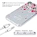 iPhone 6 Case, GMYLE iPhone 6 /6s Pattern Case Hybrid [Anti Shock] TPU Bumper +[Scratch Resistant] Flower Floral Back Cover Clear with Design Protective Case for iPhone 6s / 6- Cherry Blossom