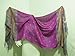 Exotic Floral Pattern Luxurious Pashmina Chic Winter Warm Purple Scarf Shawl Wrap #L01