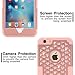 iPhone 6s Plus Bling case, iPhone 6 Plus Bling case, TOPSKY [Shock Absorption] Studded Rhinestone Bling High Impact Resistant Armor Defender Case for iPhone 6 Plus and iPhone 6s Plus, Rose Gold