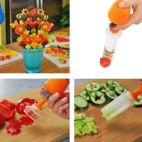 10 in 1 Fruit Shaper Perfect Party Festival Decorator Fruit &amp;Vegetable Slicer