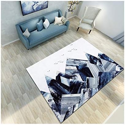 PZM Lounge Living Lounge Kitchen Designer Rugs, Nordic Minimalist Abstract Art Carpet Living Room Coffee Table Bedroom Carpet Table And Chair Bedside Mat Home Decoration Rectangle
